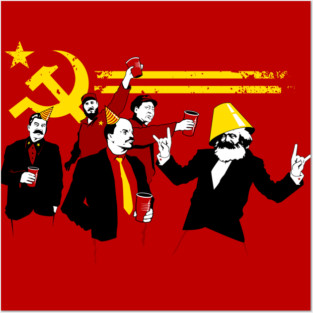 The Communist Party (original) Posters and Art