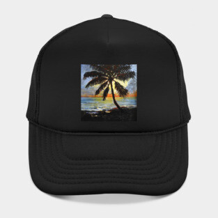 Sunset palm Hat