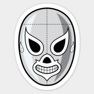 La Mascara de El Santo Sticker