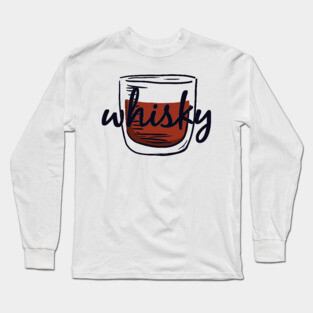 Simple Whisky Long Sleeve T-Shirt