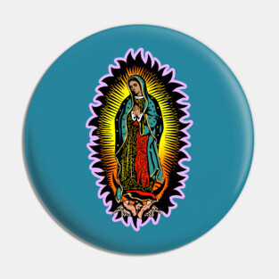 Our Lady of Guadalupe Virgin Mary Pin