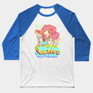 Yandere Love Baseball T-Shirt