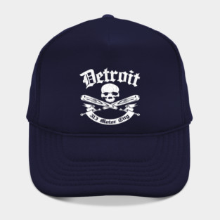 Detroit 313 Motor City (vintage distressed look) Hat