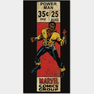 Power Man corner box Posters and Art