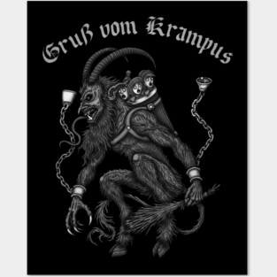 Greetings from Krampus - Azhmodai 2020 Posters and Art