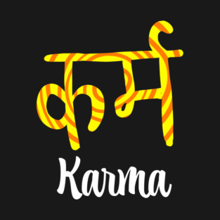 Karma in Sanskrit T-Shirt