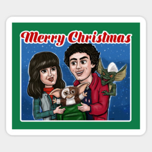 Gremlins Christmas Sticker
