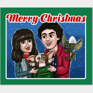 Gremlins Christmas Posters and Art