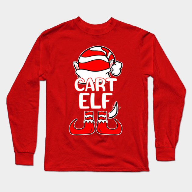 Cart Elf Long Sleeve T-Shirt by belownormal