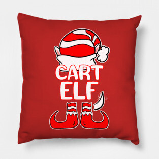 Cart Elf Pillow