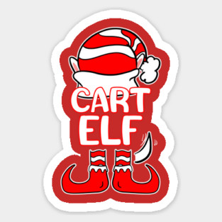 Cart Elf Magnet