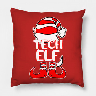 Tech Elf Pillow