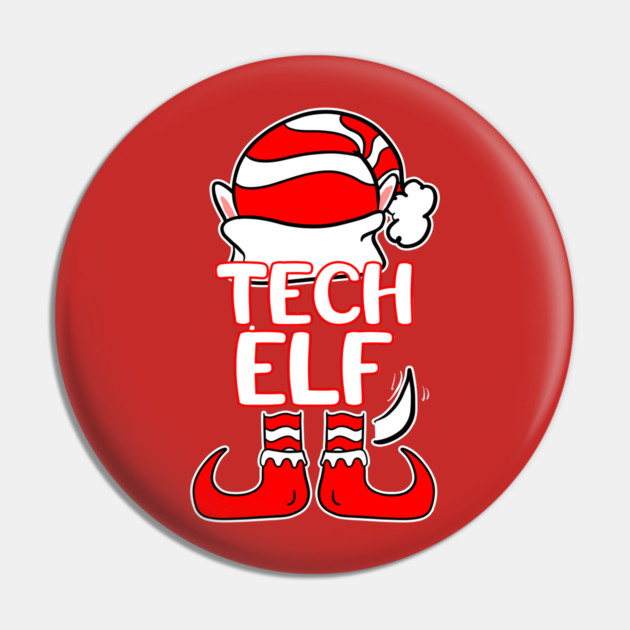 Tech Elf Pin by belownormal