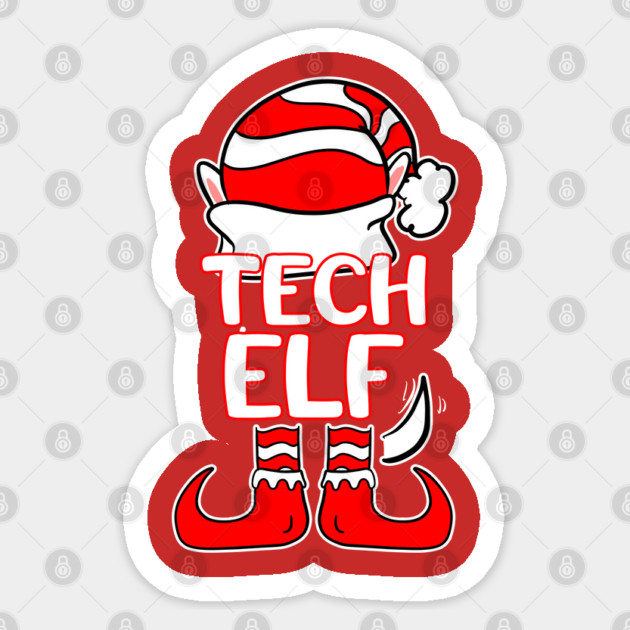 Tech Elf Sticker by belownormal
