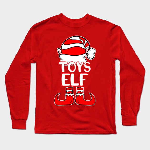 Toys Elf Long Sleeve T-Shirt by belownormal