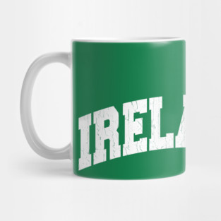 Classic Ireland Jersey (vintage distressed look) Mug
