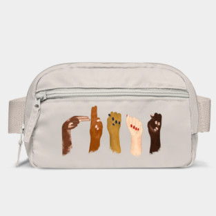 Human Hands Come in Many Colors Bag