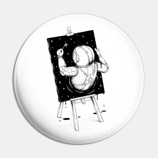 astronaut Pin