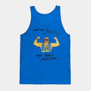 Macho Man Inspires Tank Top