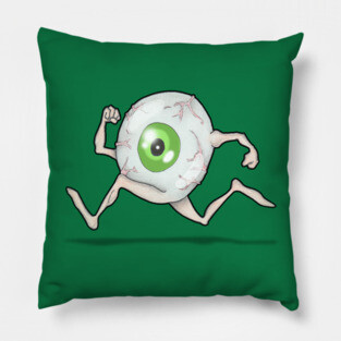 eye run Pillow