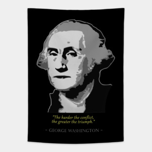 George Washington Quote Tapestry