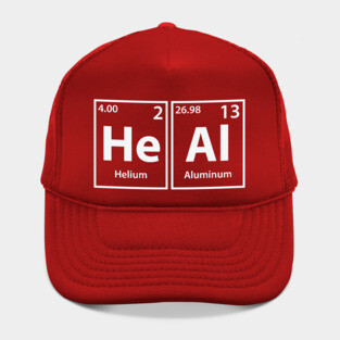 Heal (He-Al) Periodic Elements Spelling Hat