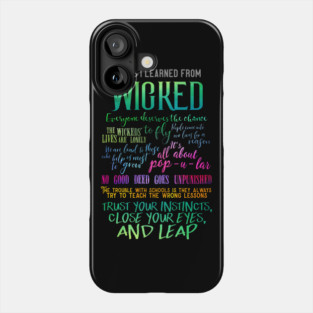 Things I Learned From Wicked Phone Case