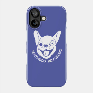 Matchdog Rescue logo purple Phone Case