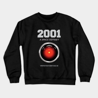 2001 A Space Odyssey - Alternative Movie Poster Crewneck Sweatshirt