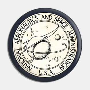 NASA - retro Pin