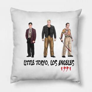 Little Tokyo, Los Angeles 1991 Pillow