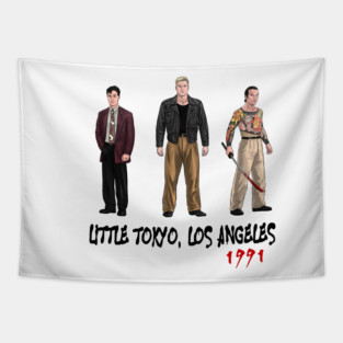 Little Tokyo, Los Angeles 1991 Tapestry
