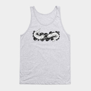 Narwhal wave Tank Top