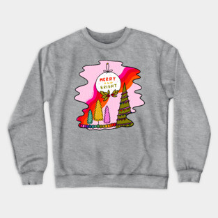 Merry and Bright Crewneck Sweatshirt