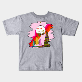 Merry and Bright Kids T-Shirt