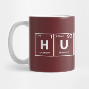 Husband (H-U-S-Ba-Nd) Periodic Elements Spelling Mug