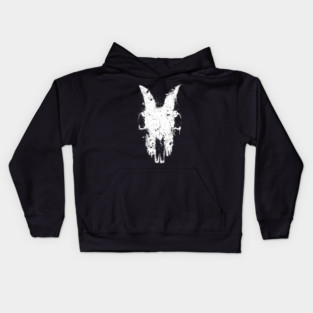 Goat Skull Graffiti Kids Hoodie