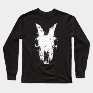 Goat Skull Graffiti Long Sleeve T-Shirt