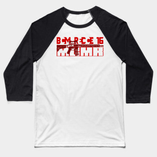 AR15 BCM Recce 16 Baseball T-Shirt