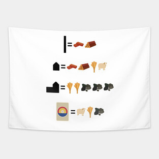 Settlers of Catan Guide Tapestry