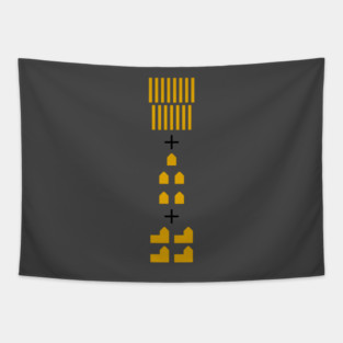 Settlers of Catan Pieces Tapestry