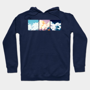 drifting clouds Hoodie
