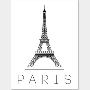 Eiffel Tower Paris Posters and Art