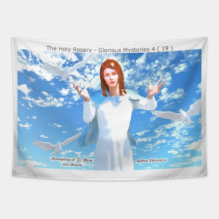 Assumption of Mary into Heaven Tapestry