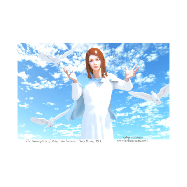 The Assumption of Mary into Heaven by Andrea Matarazzo