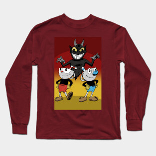 Cuphead and Mugman Long Sleeve T-Shirt