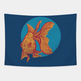 Wish a wish from the Goldfish Tapestry