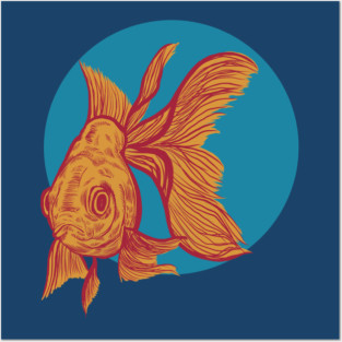Wish a wish from the Goldfish Posters and Art