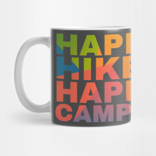 Happy Hiker Happy Camper Mug