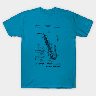 Saxophone Patent 1949 T-Shirt